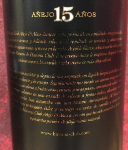 Havana Club Gran Reserva Añejo 15 Años