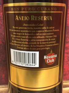 Havana Club Anejo Reserva 0,75 l 2018