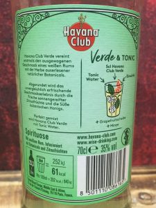 Havana Club Verde 2020