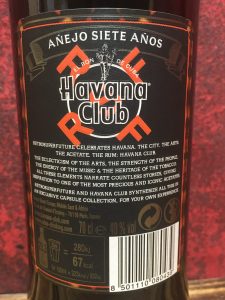 Havana Club X 7 jähriger Retrosuperfuture