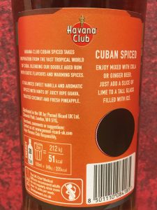 Havana Club Cuban Spiced UK 2021