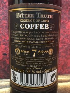 The Bitter Truth Essence Of Cuba Coffee 2019