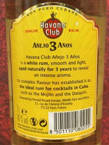 Havana Club Anejo 3 Anos 1l 2014