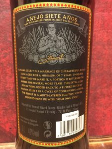 Havana Club Añejo 7 Anos 3l 2018