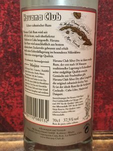 Havana Club Silverdry 1999