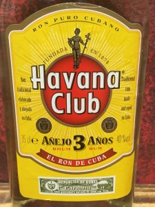 Havana Club Anejo 3 Anos Bauchflasche 2014