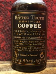 Havana Club The Bitter Truth-Essence of Cuba coffee 2015