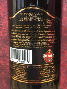 Havana Club Añejo 7 Anos in Alubox