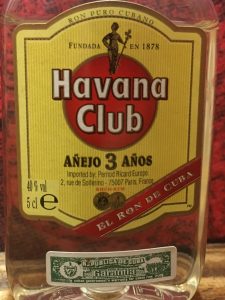 Havana Club Anejo 3 Anos Mini PET 2015 (Druck1)