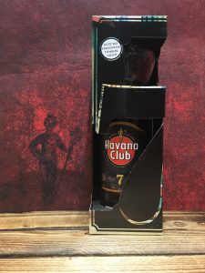 Havana Club Añejo 7 Anos in Geschenkbox mit Tumbler (schwarze 7)