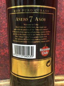 Havana Club Añejo 7 Anos 2014 (englisch)