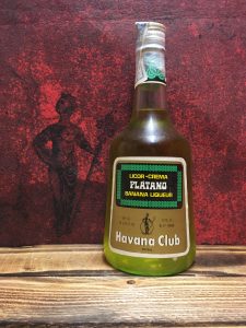 Havana Club Likör Platano Banana Liqueur 1980