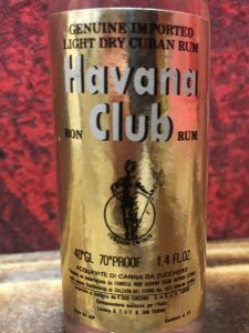 Havana Club mini light dry 1966