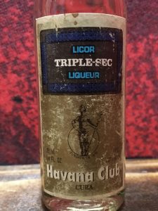Havana Club Likör Mini Licor Triple-Sec Version1 1975