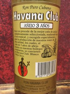 Havana Club Añejo 3 Años 1991