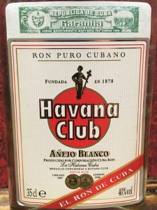 Havana Club Bauchflasche Anejo blanco 2010