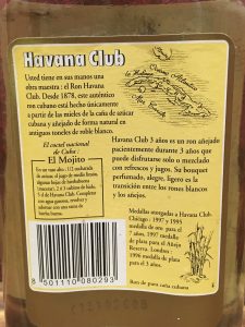 Havana Club Anejo 3 Anos Bauchflasche 2006