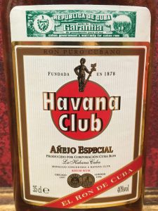 Havana Club Anejo Especial Bauchflasche 2005