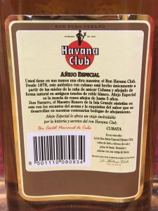 Havana Club Anejo Especial Bauchflasche 2005