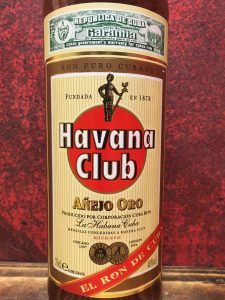 Havana Club Anejo oro 2001