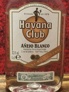 Havana Club mini blanco PET