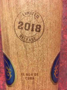 Havana Club Selección de Maestros Holzverpackung 2018