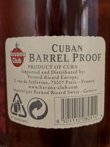 Havana Club Barrel Proof 1l 2004 1 Siegel