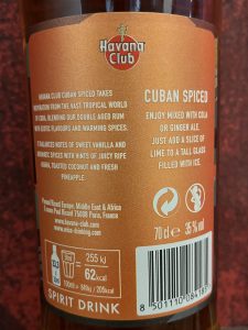 Havana Club Cuban Spiced EU 2022