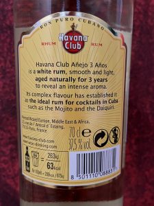 Havana Club Añejo 3 Años 37,5%