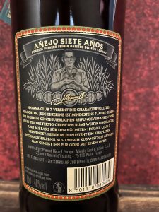 Havana Club 7 jähriger 2017 mit Banderole