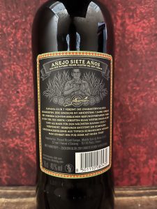 Havana Club 7 jähriger mit Glas schwarz (dunkle 7)