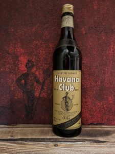 Havana Club Extra Aged Dry Rum 7 years old Ultra Vieilli Sec 1974