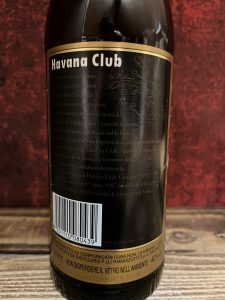 Havana Club Añejo 7 Anos Importado 2004