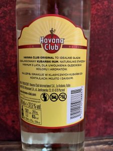 Havana Club Añejo 3 Años 37,5% 2022