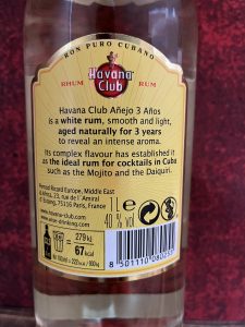Havana Club Anejo 3 Anos 1l 2014 Version 2