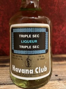 Havana Club Likör Triple Sec 1982