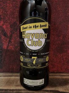 Havana Club X foot in the hood