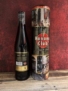 Havana Club Añejo 7 2015 in Metallbox rund