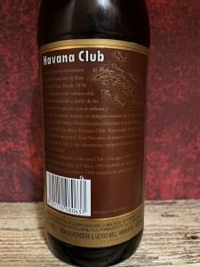 Havana Club Añejo Reserva importado 2003