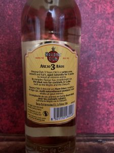 Havana Club Añejo 3 Años 0,75l englisch/französisch
