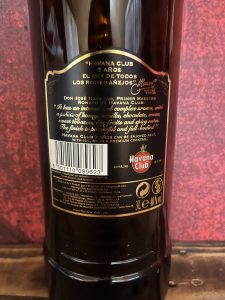 Havana Club Añejo 7 Años 3l Showroom (leer)