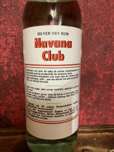 Havana Club Silver Dry Sec Argente Mix Freely