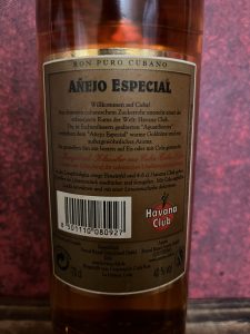 Havana Club Añejo Especial 0,7l 2010 (Havana Logo)