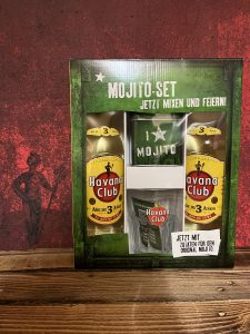 Havana Club Añejo 3 Años Mojito Set grün 2016