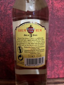 Havana Club Añejo 3 Años 37,5% Frankreich 0,35l
