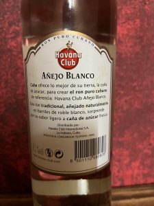 Havana Club Añejo Blanco 2022