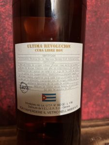 Ultima Revolucion Añejo 7 Años