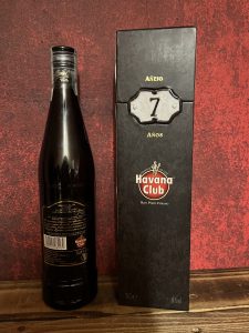 Havana Club Añejo 7 Años in Box Aluschild