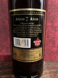 Havana Club Añejo 7 Anos 2013 (deutsch)
