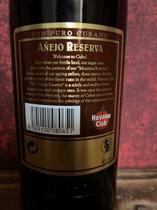 Havana Club Añejo Reserva 1l englisch